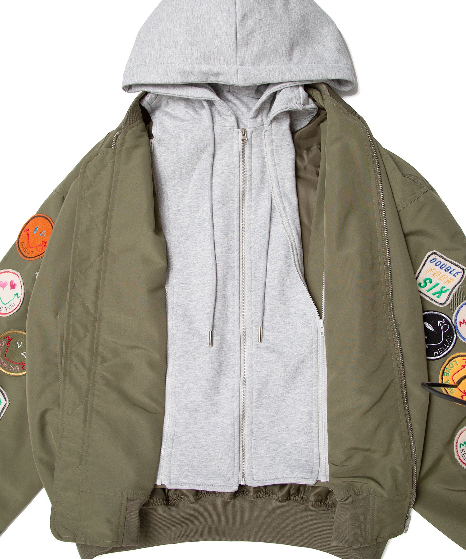 数量限定】LHPコラボ WAPPEN MA-1 KHAKI – 446 - DOUBLE FOUR SIX -
