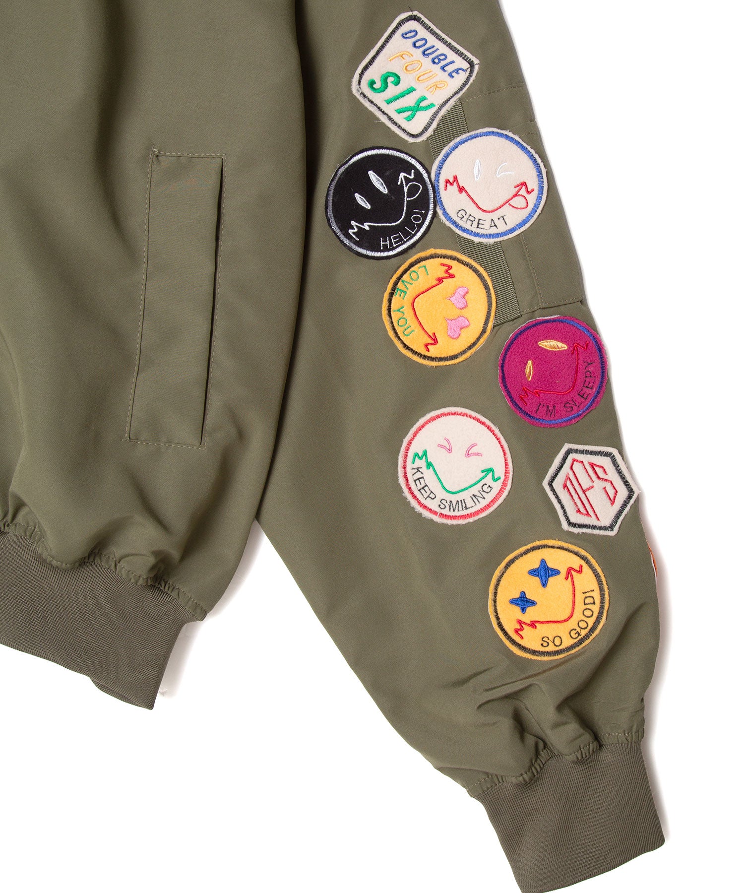 数量限定】LHPコラボ WAPPEN MA-1 KHAKI – 446 - DOUBLE FOUR SIX -