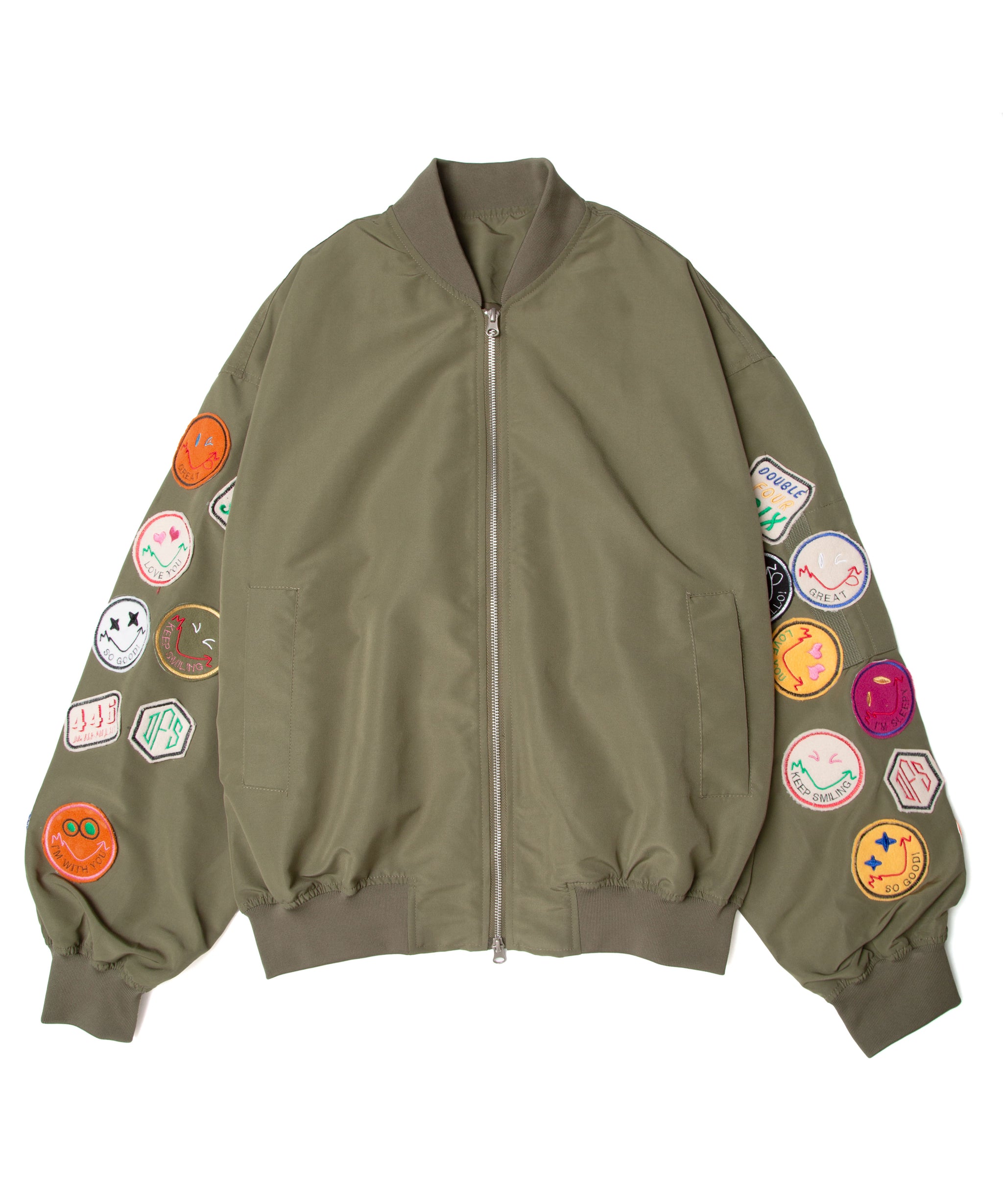 與真司郎 446 L.H.Pコラボ MA-1 数量限定】LHPコラボ WAPPEN MA-1 KHAKI – 446 - DOUBLE FOUR SIX -
