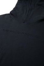 画像をギャラリービューアに読み込む, DOUBLE FOUR SIX- Emboss Logo Hoodie Black
