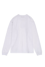 画像をギャラリービューアに読み込む, DFS-logo Long Sleeve T-shirt White
