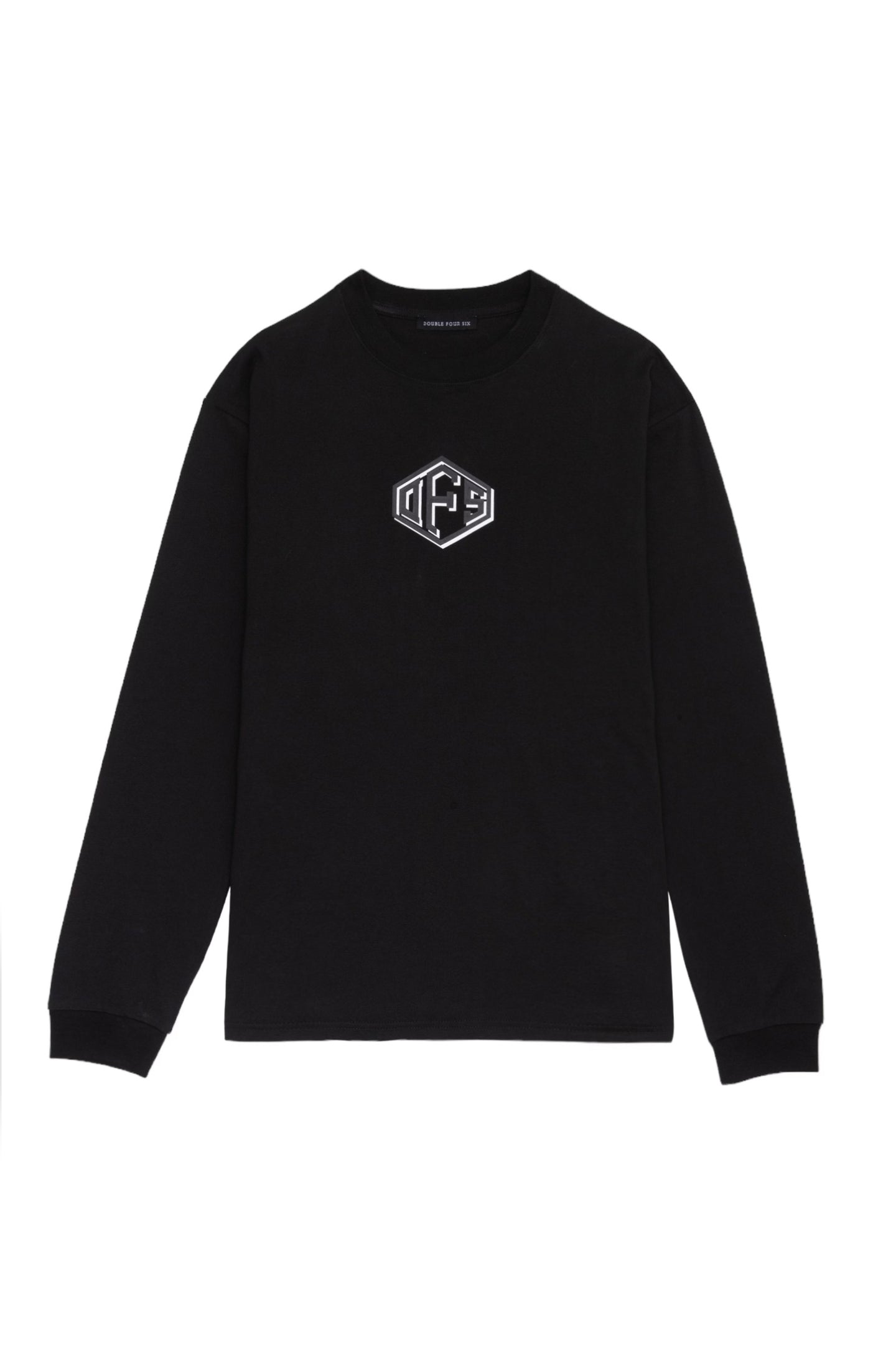 DFS-logo Long Sleeve T-shirt Black