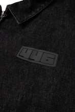画像をギャラリービューアに読み込む, 446 Silicon Print Logo Blouson Black Denim
