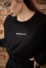 画像をギャラリービューアに読み込む, DOUBLE FOUR SIX- Photo Printed Long Sleeve Shirt Black
