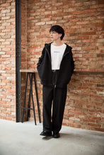 画像をギャラリービューアに読み込む, Barrel Leg One Wash Denim Pants Black
