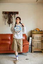 画像をギャラリービューアに読み込む, DOUBLE FOUR SIX- Smile Hoodie　Washed Grey
