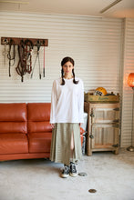 画像をギャラリービューアに読み込む, DOUBLE FOUR SIX- Picture Long Sleeve Shirt　White
