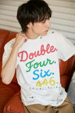 画像をギャラリービューアに読み込む, DOUBLE FOUR SIX- Logo Vintage T-shirt　Vintage White
