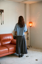 画像をギャラリービューアに読み込む, 446- Cropped Denim Shirt　Blue
