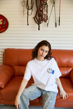 画像をギャラリービューアに読み込む, DOUBLE FOUR SIX- Wappen T-shirt　White
