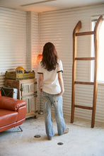 画像をギャラリービューアに読み込む, DOUBLE FOUR SIX- Ringer T-shirt　White
