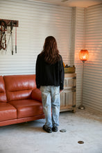 画像をギャラリービューアに読み込む, 446- Logo Stitch Cardigan　Black
