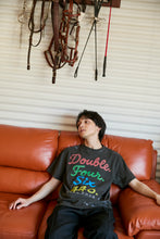 画像をギャラリービューアに読み込む, DOUBLE FOUR SIX- Logo Vintage T-shirt　Vintage Black

