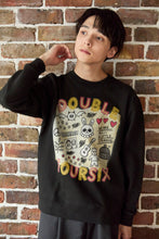 画像をギャラリービューアに読み込む, DOUBLE FOUR SIX- PAINT SWEAT　BLACK
