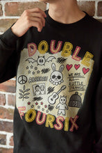 画像をギャラリービューアに読み込む, DOUBLE FOUR SIX- PAINT SWEAT　BLACK
