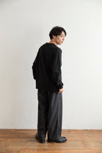 画像をギャラリービューアに読み込む, DOUBLE FOUR SIX- PAINT LONG SLEEVE T-SHIRT　BLACK
