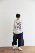 画像をギャラリービューアに読み込む, DOUBLE FOUR SIX- PAINT LONG SLEEVE T-SHIRT　WHITE
