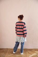 画像をギャラリービューアに読み込む, DOUBLE FOUR SIX- BORDER LONG SLEEVE T-SHIRT　PINK
