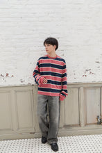 画像をギャラリービューアに読み込む, DOUBLE FOUR SIX- BORDER LONG SLEEVE T-SHIRT　PINK
