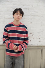 画像をギャラリービューアに読み込む, DOUBLE FOUR SIX- BORDER LONG SLEEVE T-SHIRT　PINK
