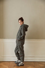 画像をギャラリービューアに読み込む, DFS- SWEAT PARKA　CHACOL GREY
