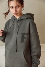 画像をギャラリービューアに読み込む, DFS- SWEAT PARKA　CHACOL GREY
