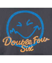 画像をギャラリービューアに読み込む, DOUBLE FOUR SIX- Smile Hoodie　Washed Black
