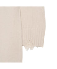 画像をギャラリービューアに読み込む, Grunge Knit Dress Beige
