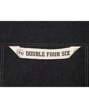画像をギャラリービューアに読み込む, DOUBLE FOUR SIX- One Wash Denim Jacket Black
