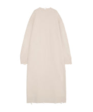 画像をギャラリービューアに読み込む, Grunge Knit Dress Beige
