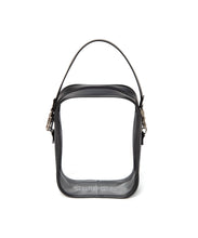 画像をギャラリービューアに読み込む, DOUBLE FOUR SIX- Clear Square Mini Bag Black
