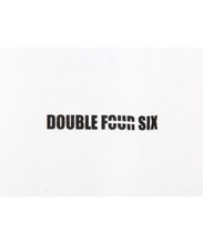 画像をギャラリービューアに読み込む, DOUBLE FOUR SIX-Front Logo T-shirt White
