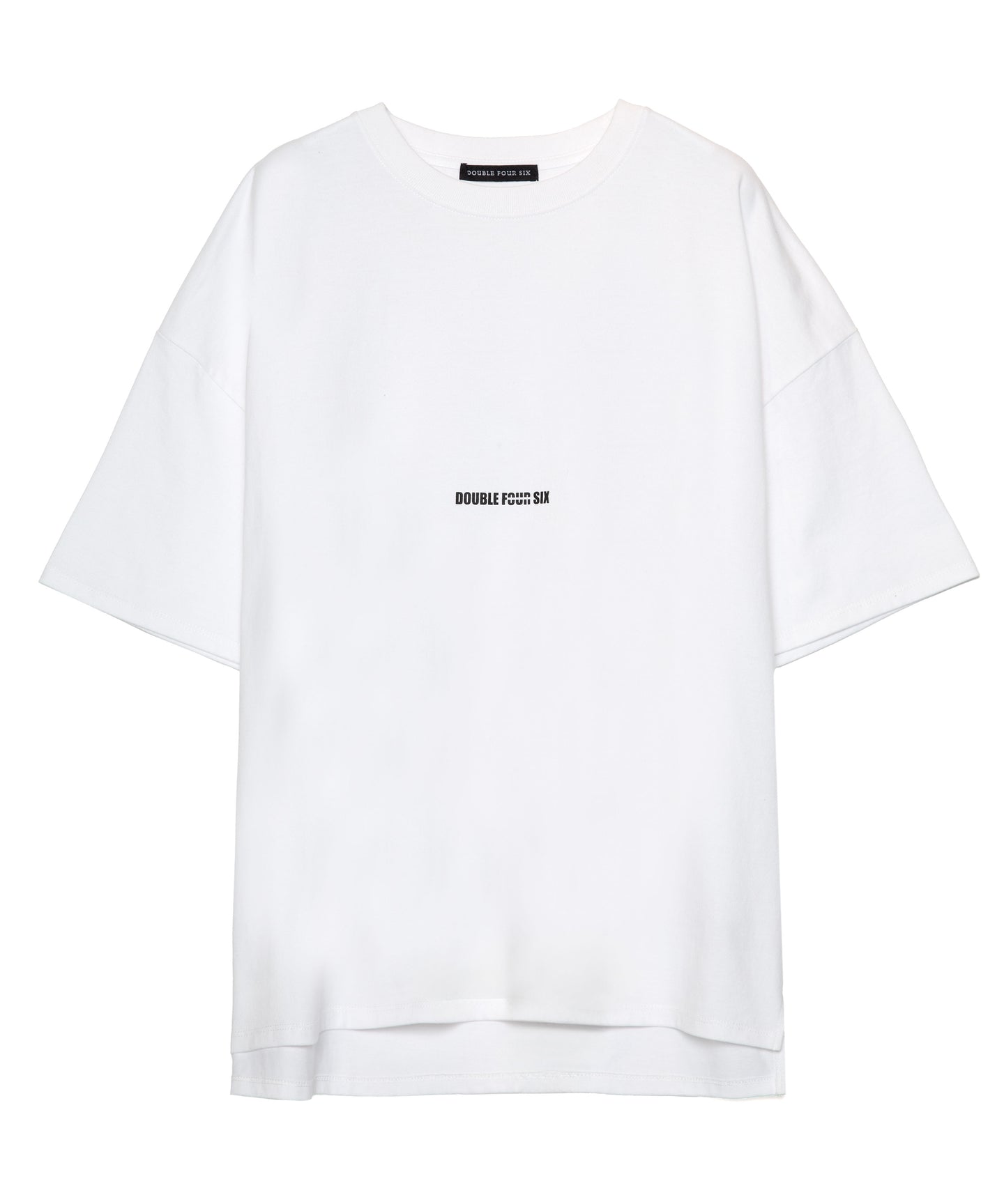 DOUBLE FOUR SIX-Front Logo T-shirt White