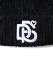 画像をギャラリービューアに読み込む, DFS- KNIT CAP　BLACK×WHITE
