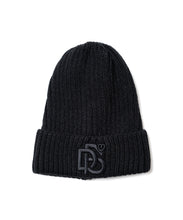 画像をギャラリービューアに読み込む, DFS- KNIT CAP　BLACK×BLACK
