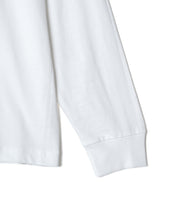 画像をギャラリービューアに読み込む, DOUBLE FOUR SIX- PAINT LONG SLEEVE T-SHIRT　WHITE

