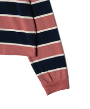 画像をギャラリービューアに読み込む, DOUBLE FOUR SIX- BORDER LONG SLEEVE T-SHIRT　PINK

