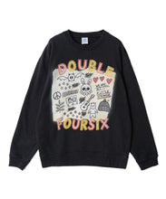 画像をギャラリービューアに読み込む, DOUBLE FOUR SIX- PAINT SWEAT　BLACK
