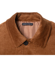 画像をギャラリービューアに読み込む, DOUBLE FOUR SIX-Line Design  Corduroy Blouson Brown
