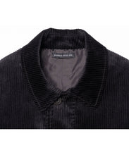 画像をギャラリービューアに読み込む, DOUBLE FOUR SIX-Line Design  Corduroy Blouson Black
