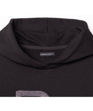 画像をギャラリービューアに読み込む, DOUBLE FOUR SIX- Chenille Logo Hoodie Black
