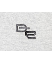 画像をギャラリービューアに読み込む, DOUBLE FOUR SIX- Leather Emblem Zip Up Hoodie Gray 杢
