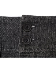 画像をギャラリービューアに読み込む, DOUBLE FOUR SIX- Denim Cargo Skirt Black Denim

