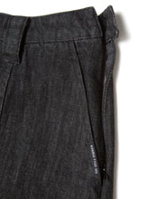 画像をギャラリービューアに読み込む, Denim Pleated Skirt Black Denim
