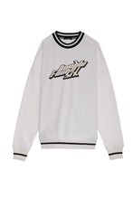 画像をギャラリービューアに読み込む, DOUBLE FOUR SIX-Street Logo Long Sleeve Sweatshirts White
