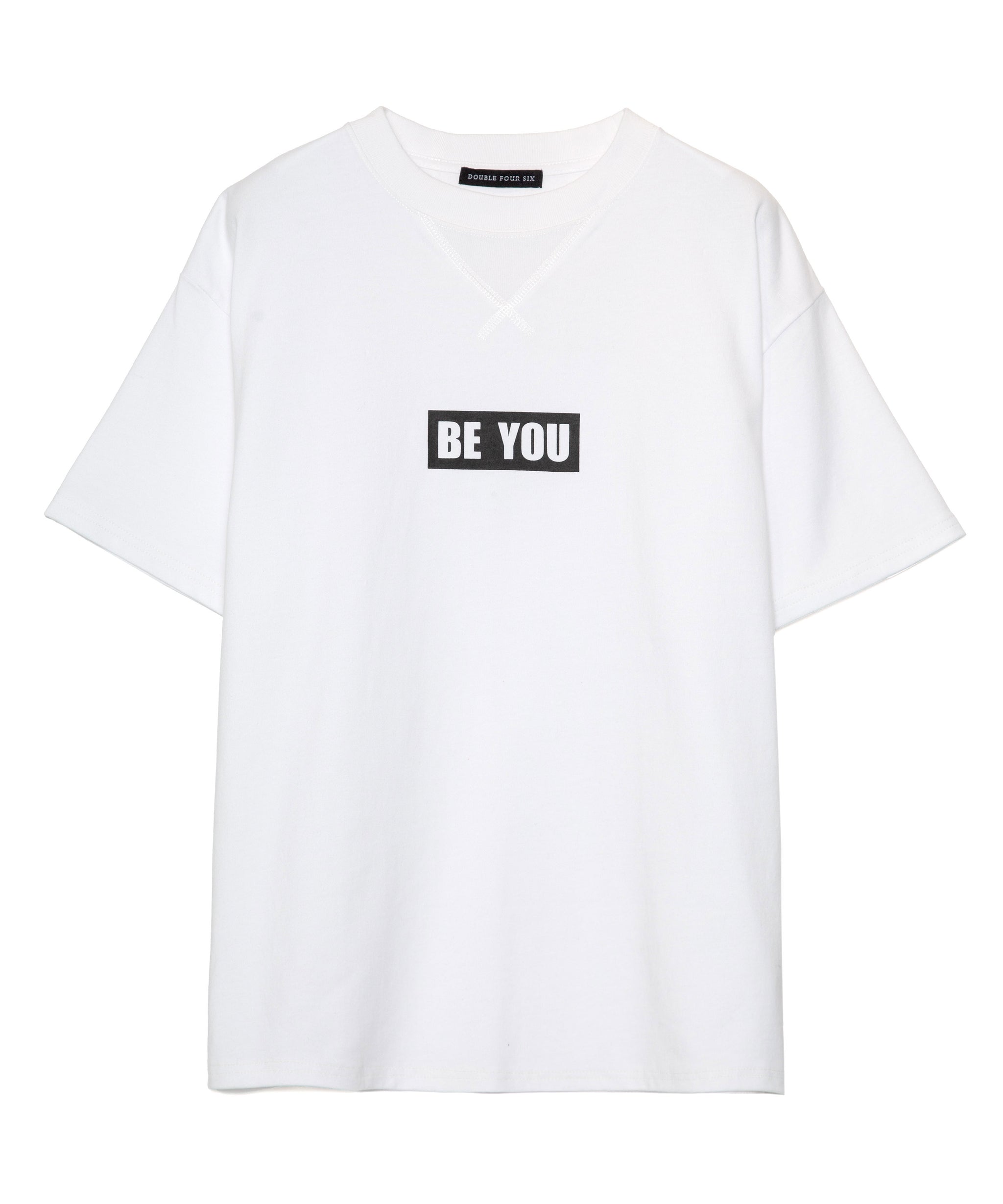 與真司郎 446 メッセージプリントTシャツ(S) 與真司郎 446 メッセージプリントTシャツ(S)