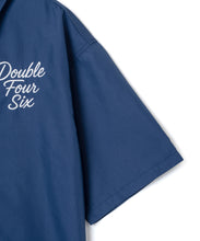 画像をギャラリービューアに読み込む, DOUBLE FOUR SIX- Short Sleeve Shirt　Blue
