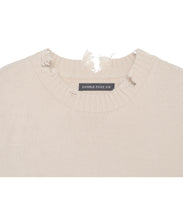 画像をギャラリービューアに読み込む, Grunge Knit Dress Beige
