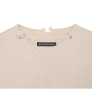 画像をギャラリービューアに読み込む, Grunge Knit Sweater Beige
