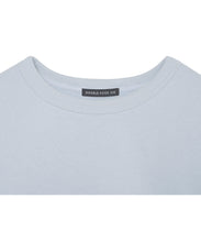 画像をギャラリービューアに読み込む, 446- Message Print Football Sweatshirt Baby Blue
